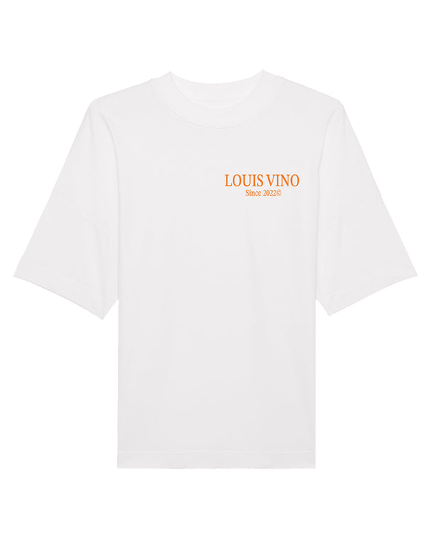 Louis Vuitton Red Logo & Dove T-Shirt